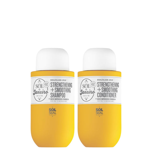 SOL DE JANEIRO Brazilian Joia Damage Repairing Travel Size Shampoo and Conditioner Set