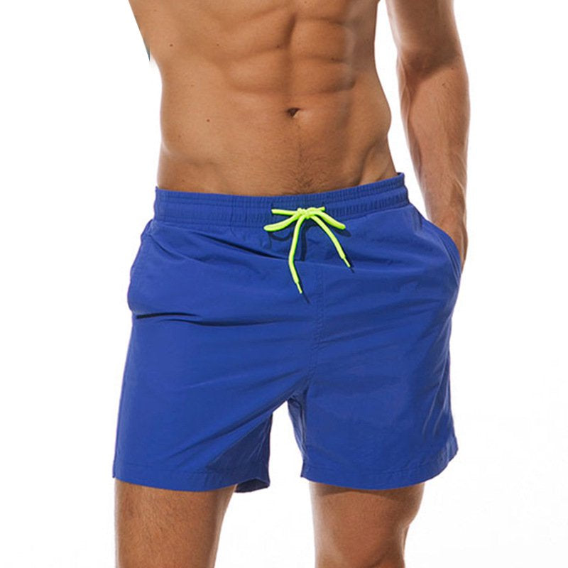New Men Swim Trunks Shorts Pants Board Shorts Boardshorts Swimwear Swimsuit Beachwear Casual Surfing Swimming Bathing Suit Quick Dry Summer Green XS