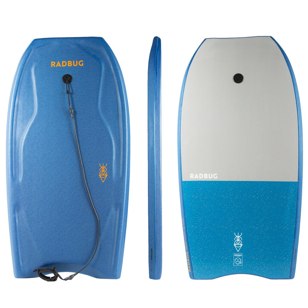 Decathlon 100, Bodyboard with Wrist Leash