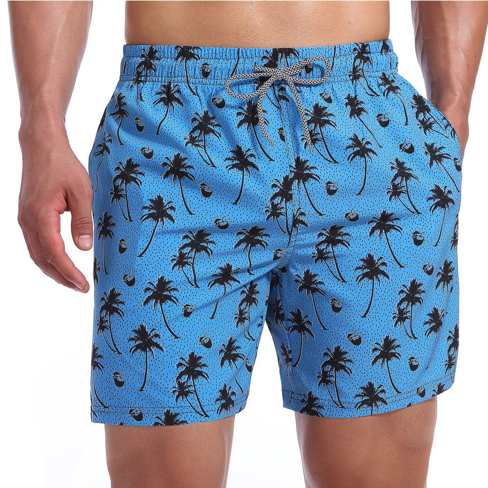 Jointlycreating Summer Beachwear Men Swim Trunks Outdoor Board Shorts Casual Swimwear