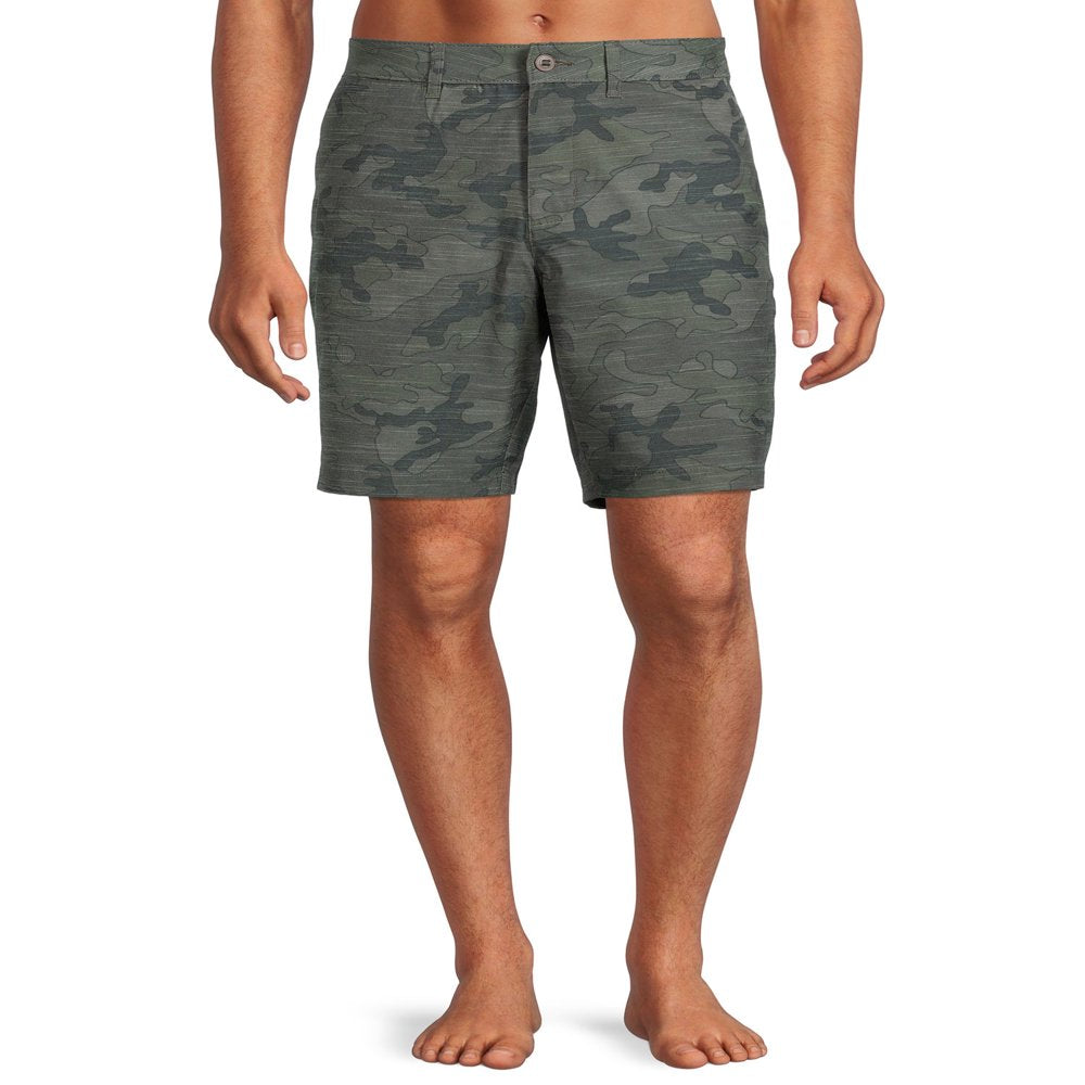 George Men'S and Big Men'S 9" Hybrid Swim Shorts