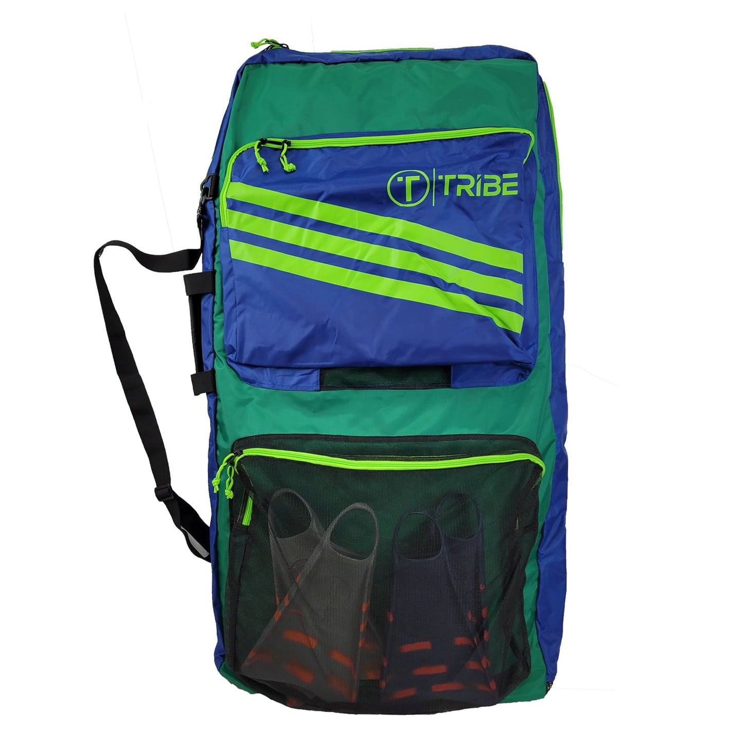 Tribe Large Sponge Sack - Green/Blue