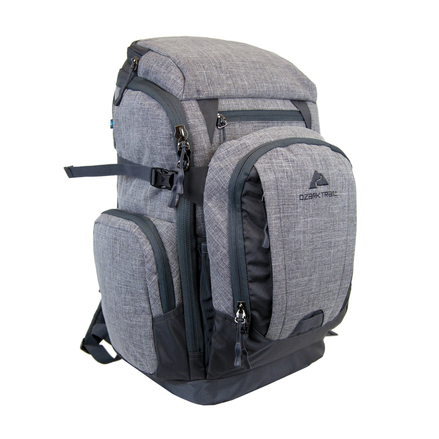 Hiking Backpack Spacious Compartment High Capacity, Gray Heather