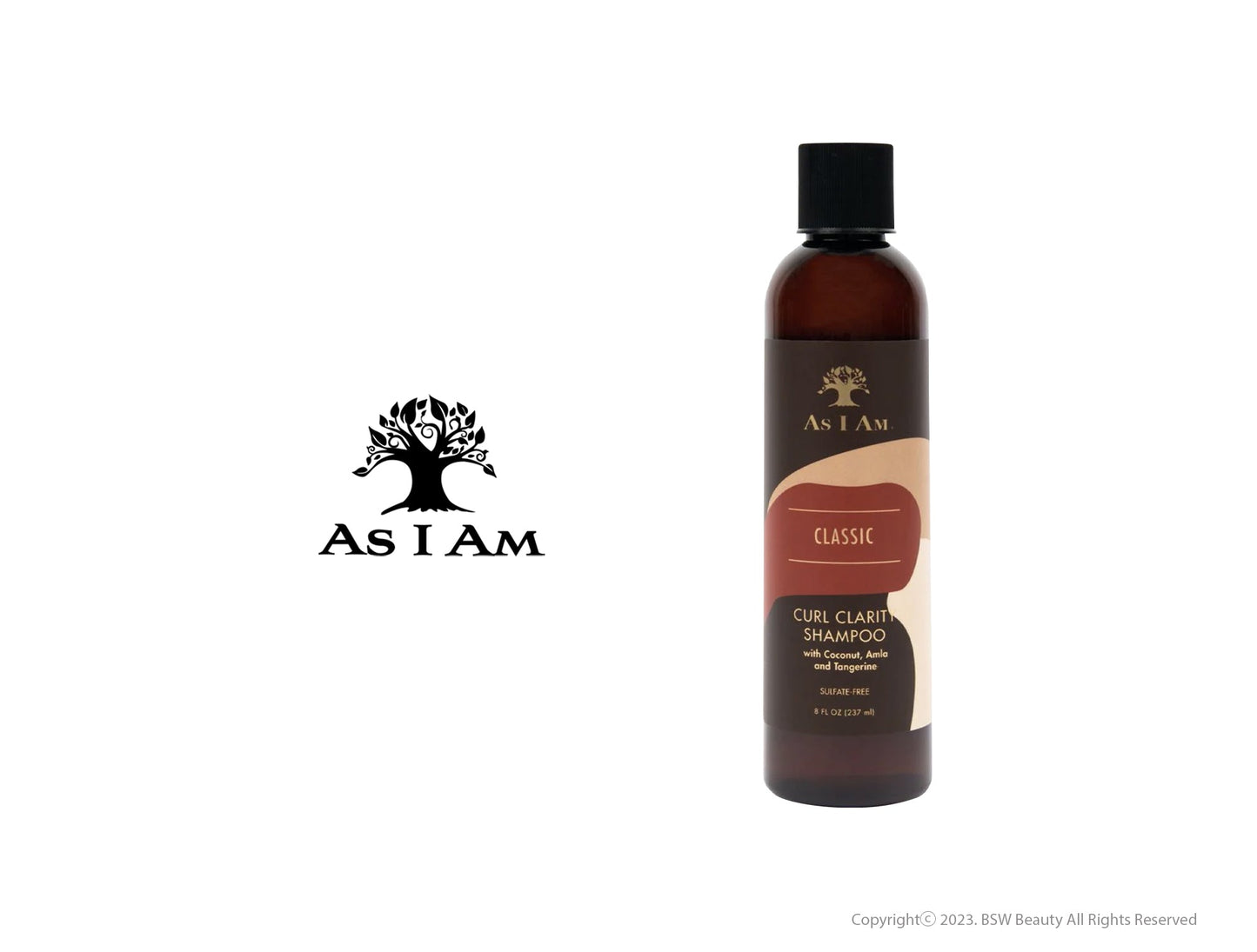 AS I AM CLASSIC CURL CLARITY SHAMPOO 8oz