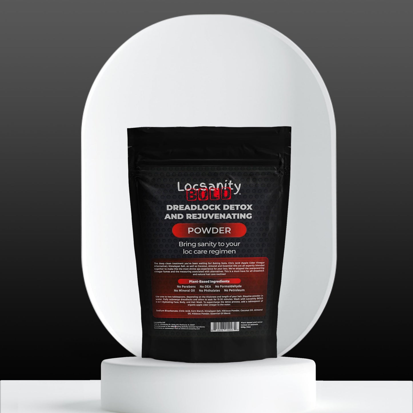 Dreadlock Natural Hair Deep Clean Detox and Rejuvenate Dreadlock Powder - ACV Al