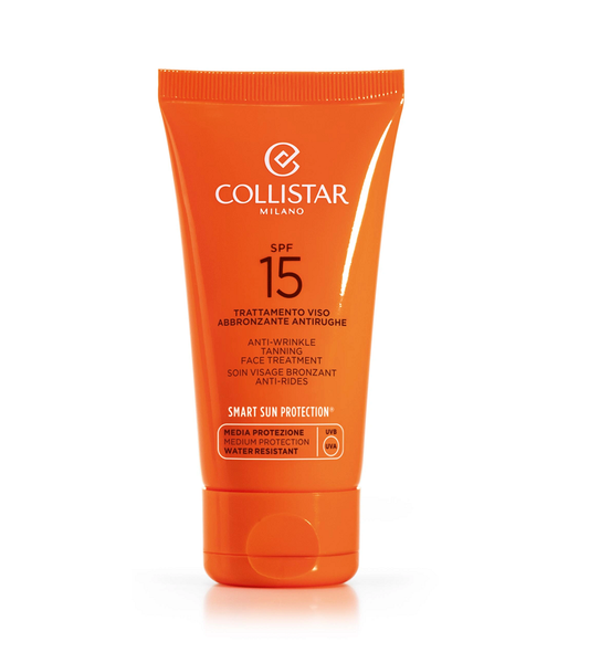 Collistar ANTI-WRINKLE TANNING FACE CARE SPF15 - 50 ml