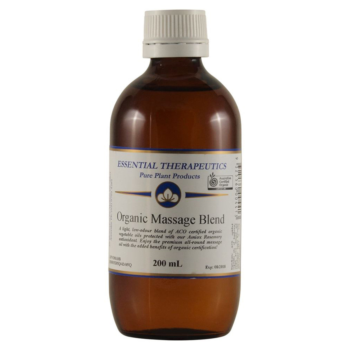 ESSENTIAL THERAPEUTICS Organic Massage Blend 200ml