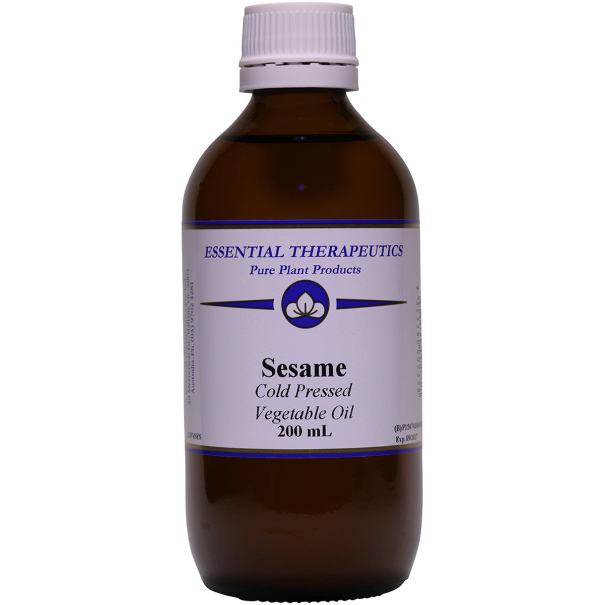 ESSENTIAL THERAPEUTICS Vegetable Oil Sesame Oil 200ml