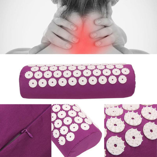 Acupressure Yoga Mat Massager For Body Pain Stress Relief
