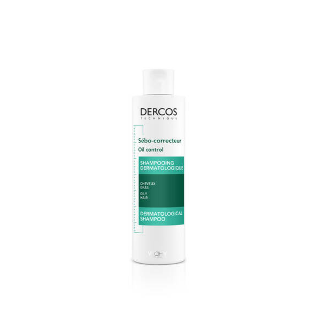 Vichy Dercos Oil Correct Shampoo For Oily Hair 200ml