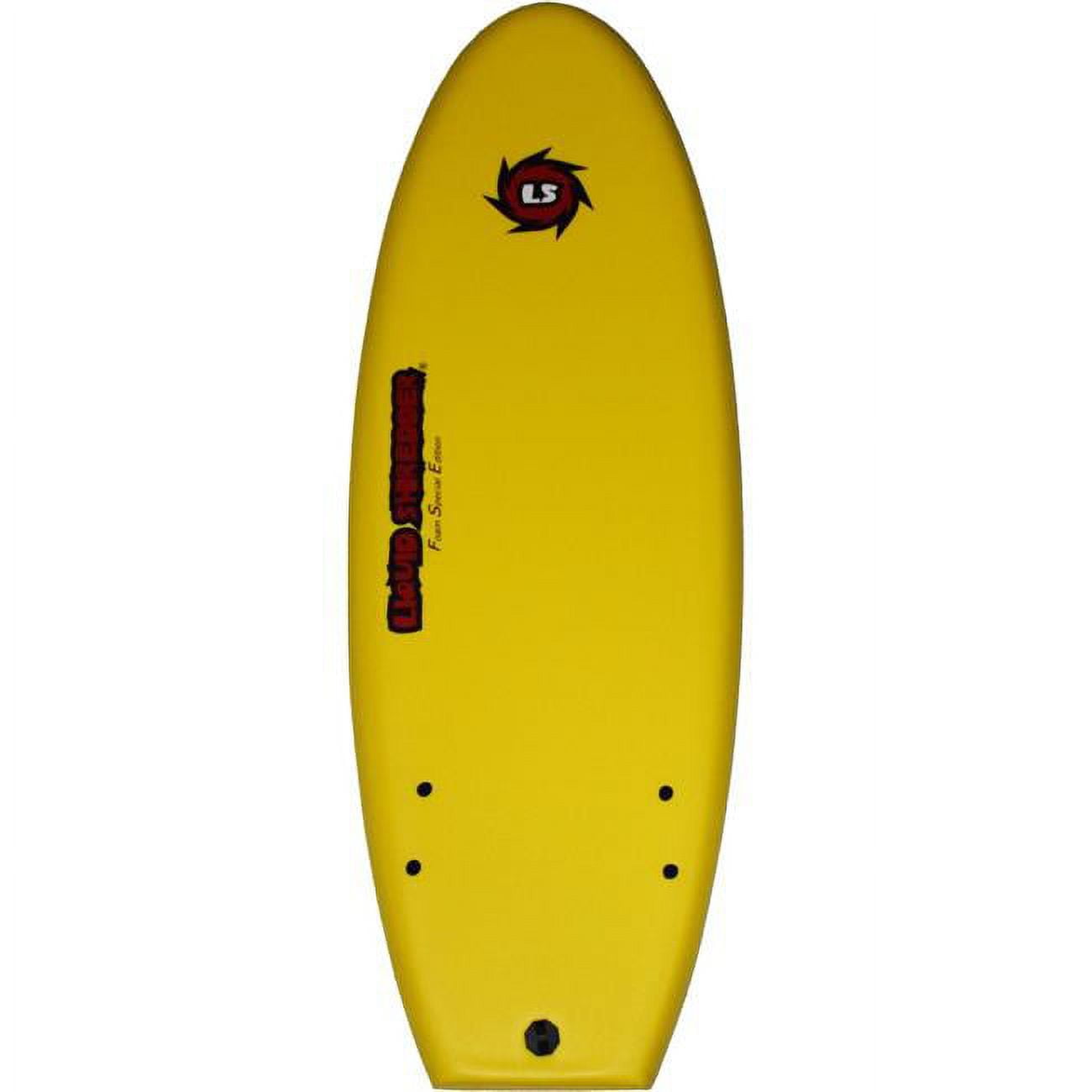Liquid Shredder FSE411-YW 4 ft. 11 FSE EPS & PE Softsurfboard, Yellow