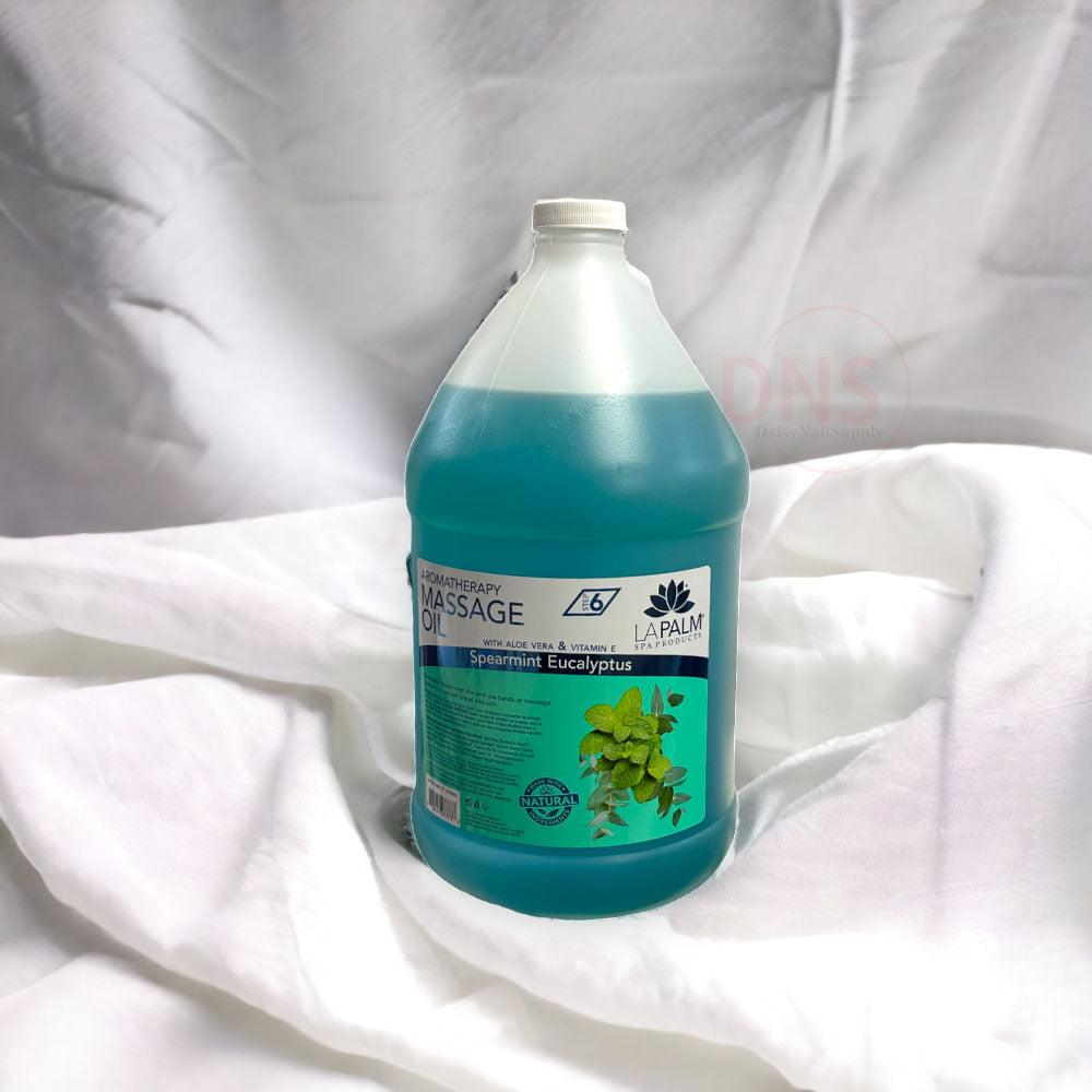 Lapalm Spa  Aromatherapy Massage Oil 1 Gollon - Spearmint Eucalyptus