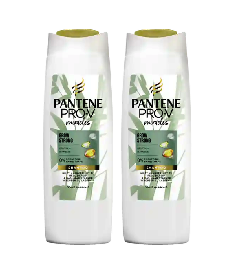 2xPack Pantene Pro-V Miracles Grow Strong Shampoo  - 500 ml