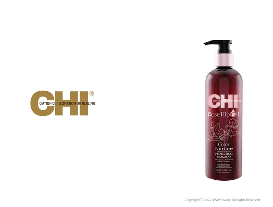 CHI ROSE HIP OIL COLOR NURTURE PROTECTING SHAMPOO 11.5oz