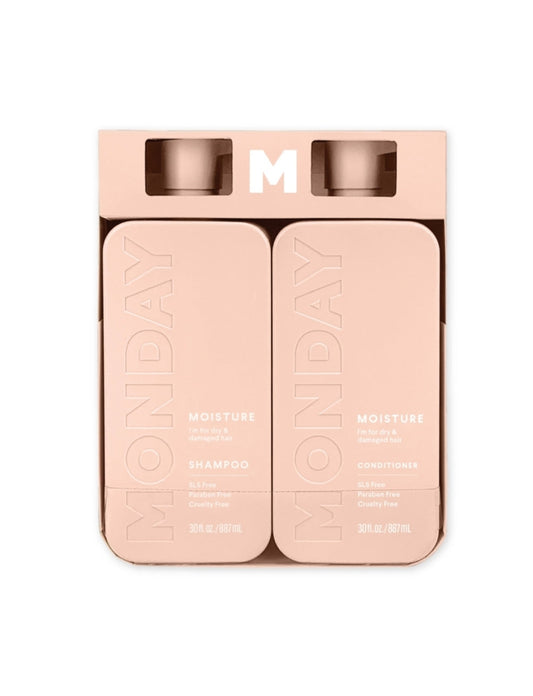MONDAY Haircare MOISTURE Shampoo + Conditioner Bundle (30 fl. oz., 2 pk.)