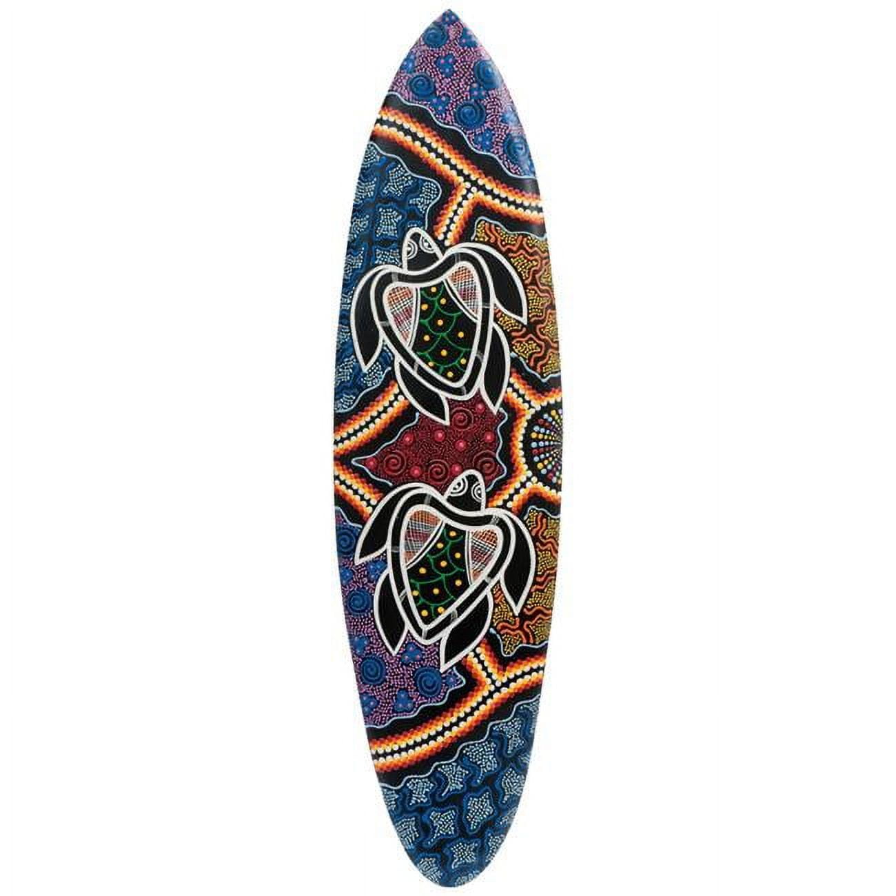 Sea Turtle Acacia Wood Surfboard