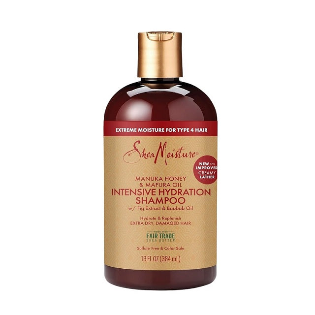 SheaMoisture Manuka Honey & Mafura Oil Intensive Hydration Shampoo 384mL - New & Improved Formula