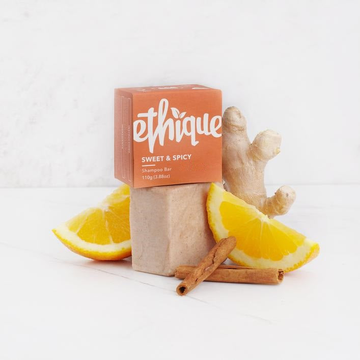 Ethique Sweet & Spicy - Volumising Shampoo Bar To Add Oomph 110g