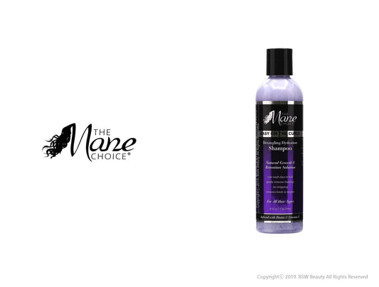 THE MANE CHOICE EASY ON THE CURLS DETANGLING HYDRATION SHAMPOO 8oz