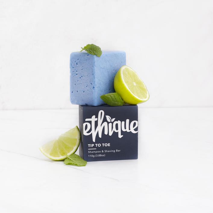 Ethique Tip-to-Toe Shampoo & Shaving Bar 110g