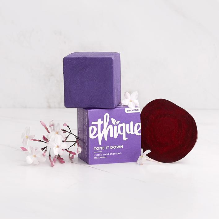 Ethique Tone It Down - Purple Shampoo Bar For Blonde & Silver Hair 110g