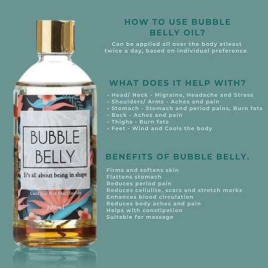 Bubble Belly Oil, 100 ml