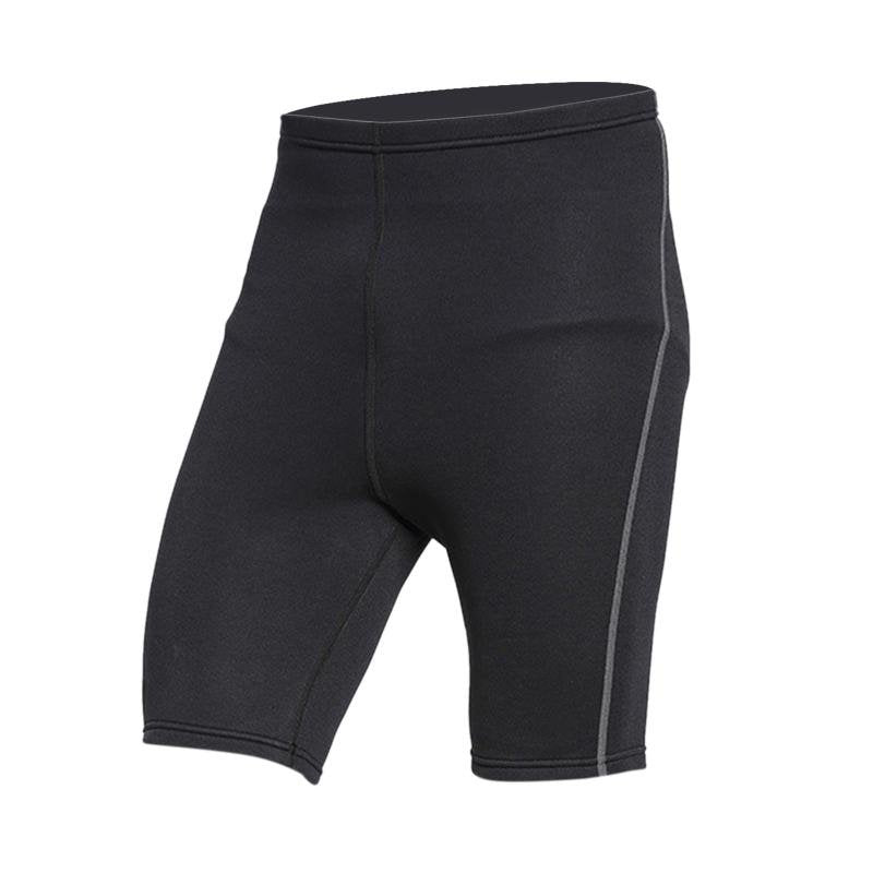 2Mm Neoprene Wetsuits Shorts, Thick Elastic Trunks Water Sport, Swimming Pants, Fitness Kayak Wet Suits Shorts for Men - XL