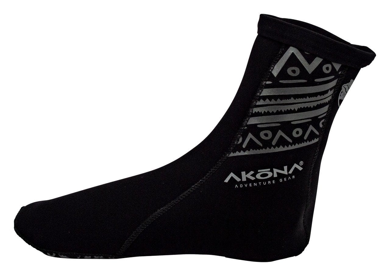 Akona 2Mm Tall Sock Scuba Diving Snorkeling Boot Traction Grip Sole