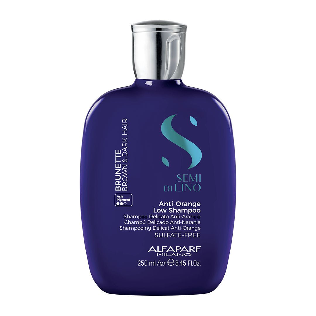 Alfaparf Milano Semi Di Lino Brunette Anti-Orange Low Shampoo 250ml