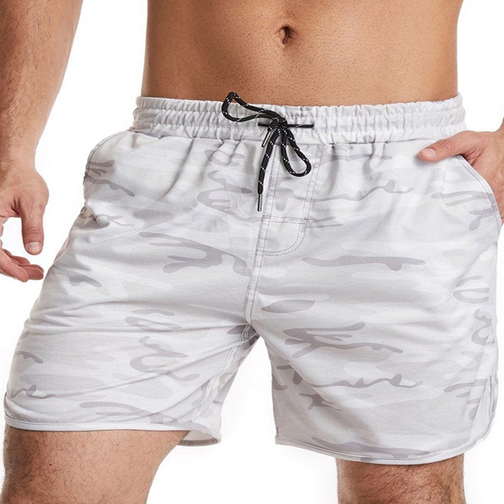 Avamo Quick Dry Swim Trunks with Drawstring for Men Summer Swimwear Beachwear Bathing Suit