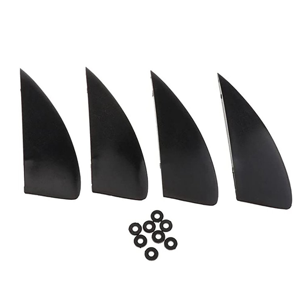 4Pcs/Set Fin for Kiteboarding Fin Kitesurfing Kite Board Flyling Surfing Board Fin Accessories