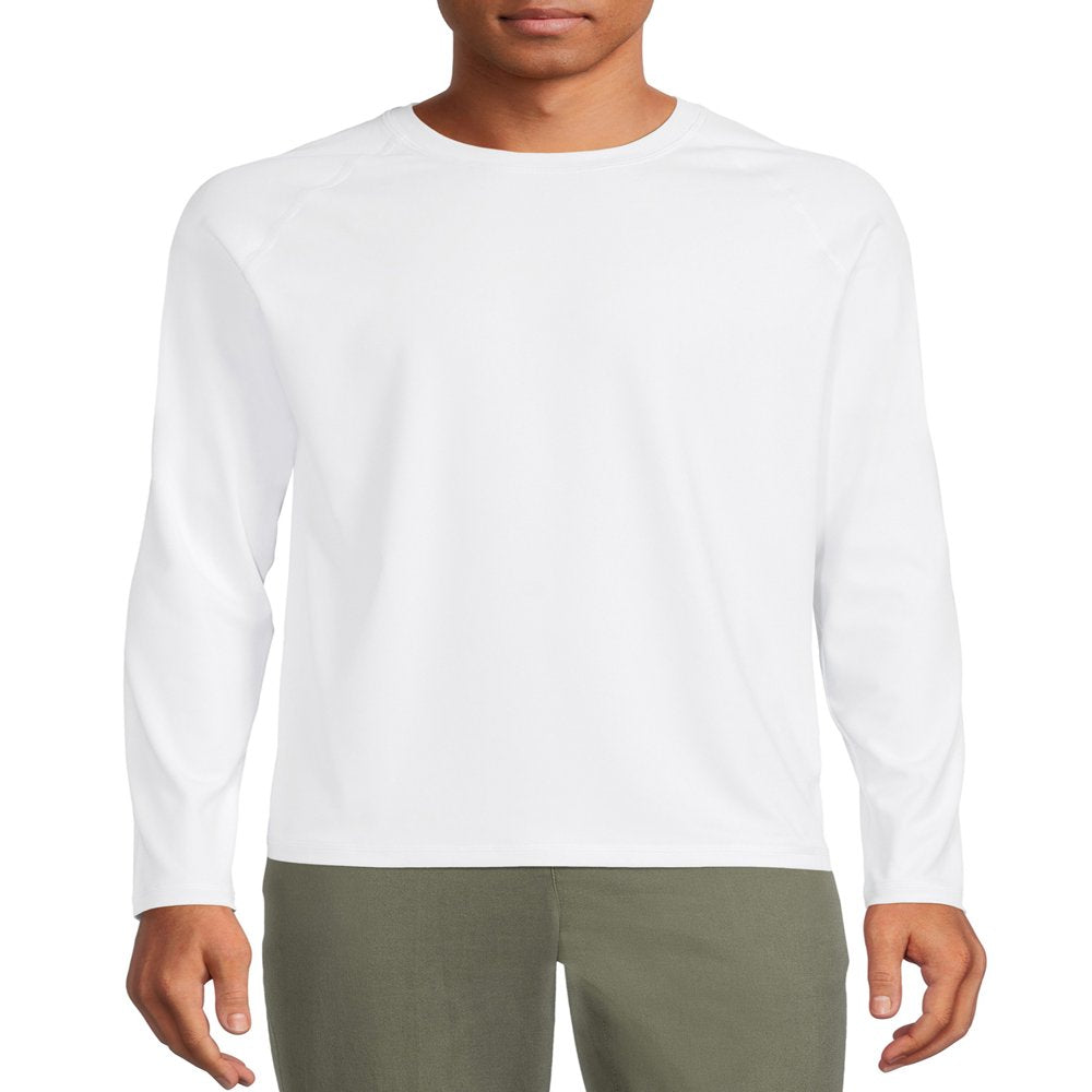 George Men'S and Big Men'S Long Sleeve Rash Guard, up to Size 3XL