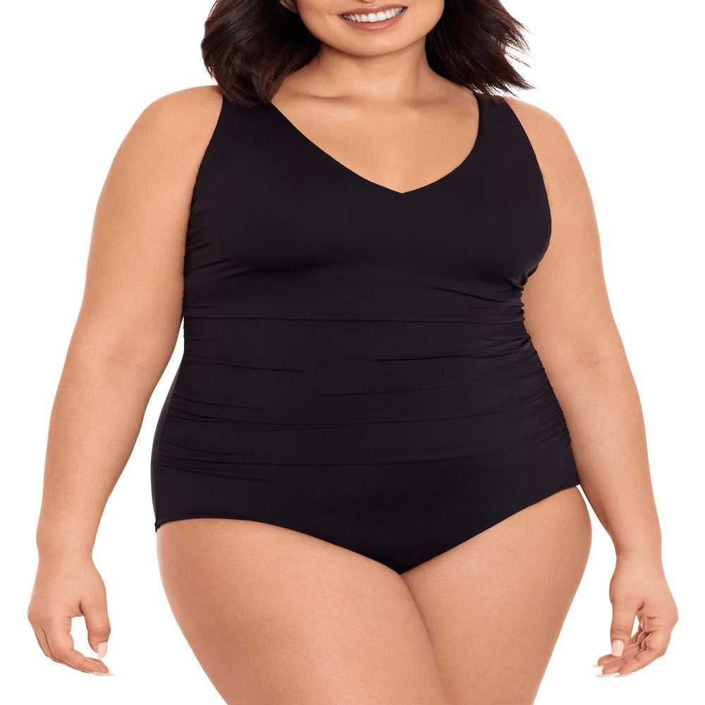 Embrace Your Curves Women'S and Women'S plus Georgia Swim 1PC