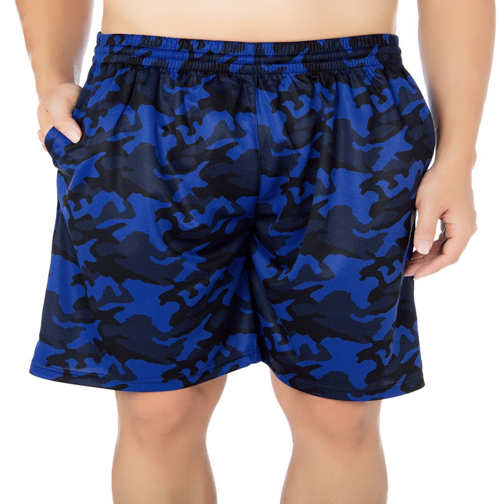 LELINTA Mens Quick Dry Shorts Sports Gym Football Short Boardshorts Casual Running Gym Athletic Fitness Swim Trunks Training Shorts Swimwear Swimsuit Beachwear, Black, S-3XL