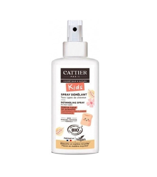 Cattier Kids Organic Marshmallow Blossom Perfume Detangling Spray - 200 ml