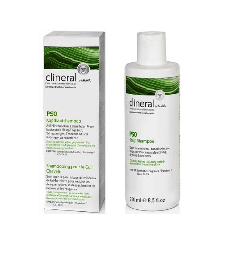 AHAVA Clineral PSO Scalp Shampoo - 250 ml