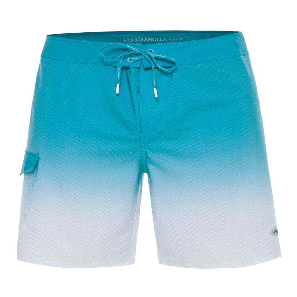Rokka&Rolla Men'S 9" NO Mesh Liner Board Shorts Quick Dry Swim Trunks, up to Size 2XL