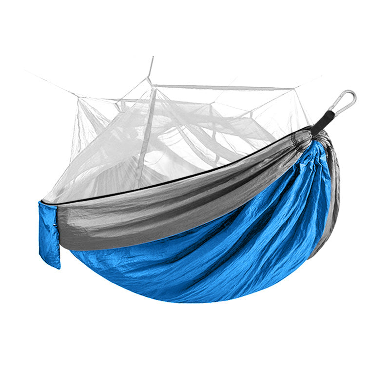 Outdoor Encrypted Mosquito Net Hammock Outdoor Camping With Mosquito Net Hammock - Blue Force Sports