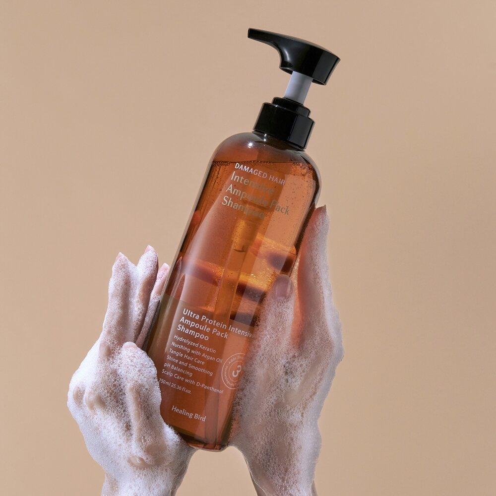 Healingbird Ultra Protein Intensive Ampoule Pack Shampoo