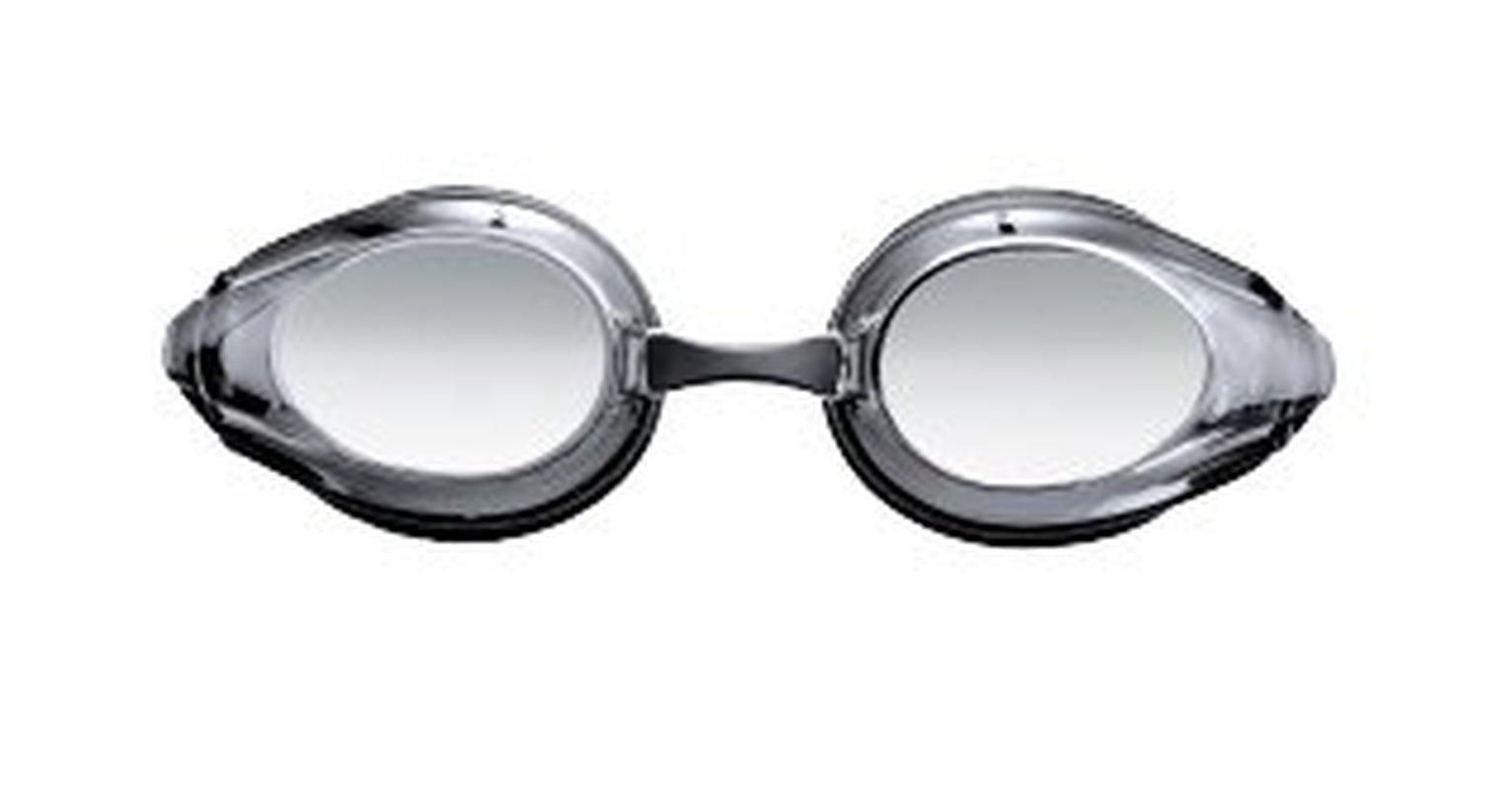 Arena Tracks Mirror Swimming Goggles in Blue-Blue-Green, Adjustable Size