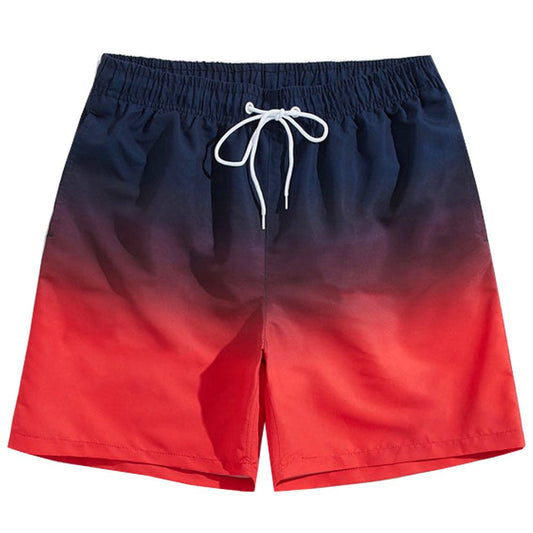 HANMUN Mens Swim Trunks Quick Dry Swim Shorts with Mesh Lining Funny Beach Shorts Swimwear Bathing Suits with Pockets