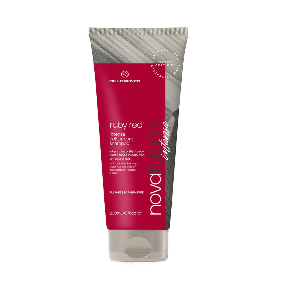 De Lorenzo Novafusion Intense Colour Care Shampoo Ruby Red 200ml
