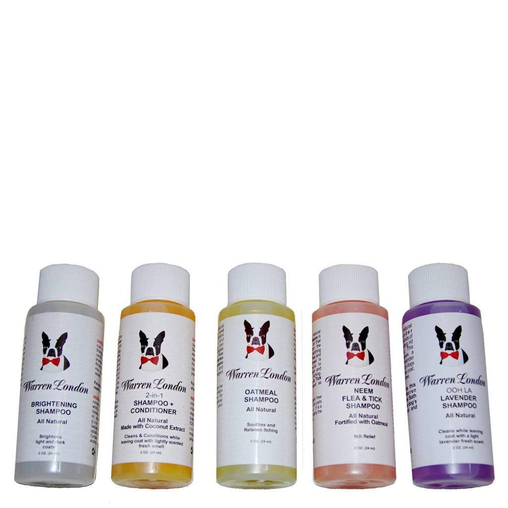 Shampoo Samples Dog Shampoo Warren London All 5 Shampoo Samples