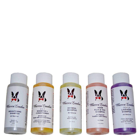 Shampoo Samples Dog Shampoo Warren London All 5 Shampoo Samples