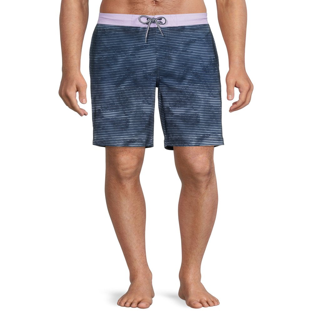 George Men'S and Big Men'S Eboard Swim Trunks, Sizes up to 3XL