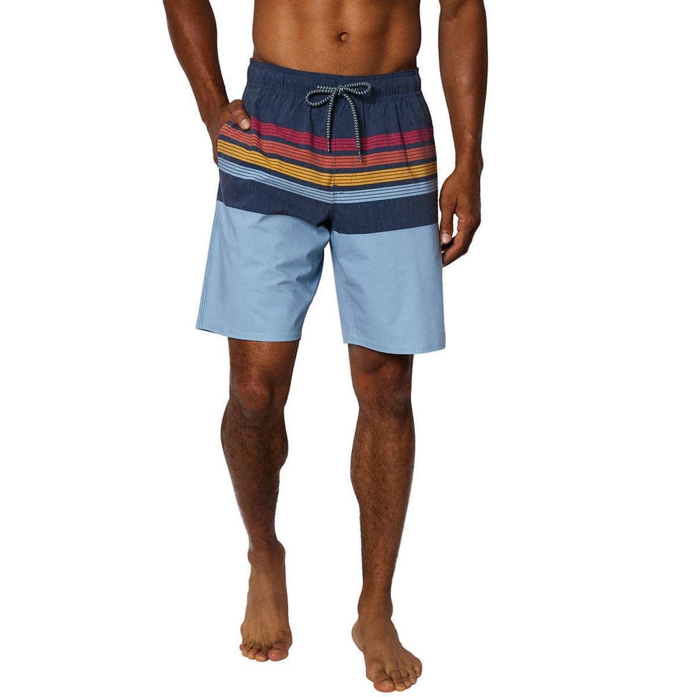 Hang Ten Male Swimwear Bottoms Multicolor Swim Shorts for Men, XL
