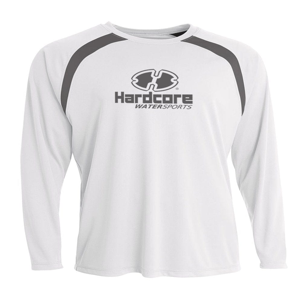 Hardcore Men'S Long Sleeve Loose Fit Rash Guard Surf Shirt Water Sports Swimwear
