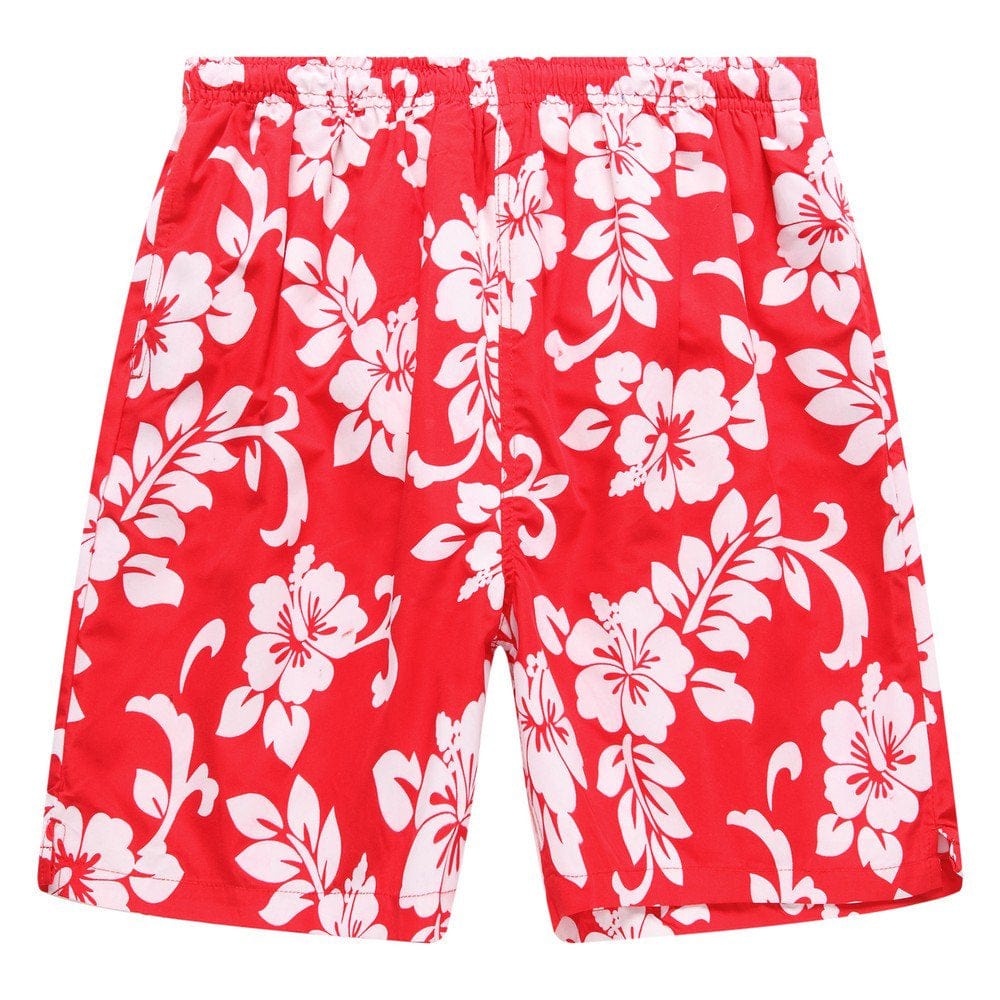 Hawaii Hangover Men'S Hawaiian Floral Swim Trunk