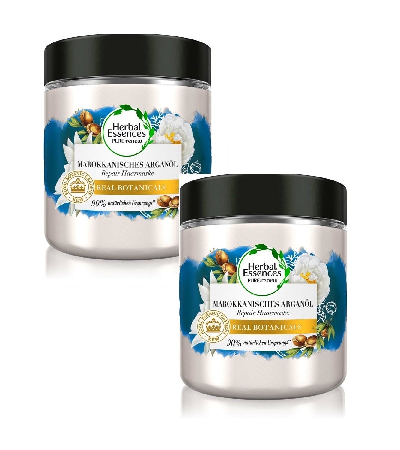 2xPack Herbal Essences Moroccan Argan Oil Hair Mask - 500 ml