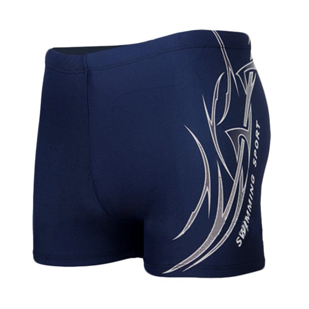 HHD Men'S Swimming Trunks Shorts Swimwear Boxers Summer Beach Board Shorts Elastic Swimsuit Bottom